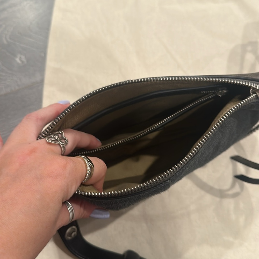 All Saints Calf Hair Bag w/ Chain - Picture 8 of 10